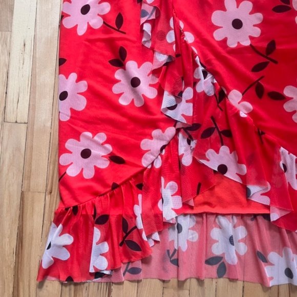 Urban Outfitters lightweight mesh floral skirt, M - Picture 3 of 3